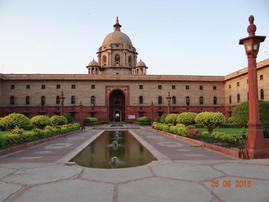 Résidence officielle du président de l'Inde Rashtrapati Bhavan